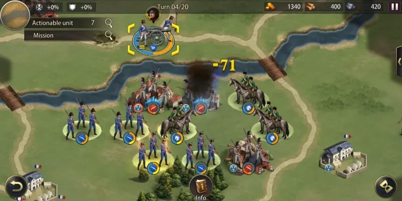 Grand War European Warfare android App screenshot 3