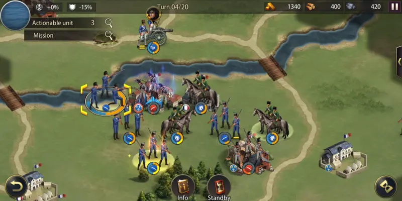 Grand War European Warfare android App screenshot 4